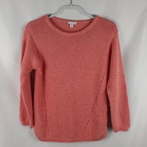 J. Jill missy 100%cotton knit sweater size medium